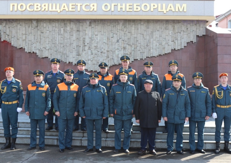 Забайкальские огнеборцы почтили память погибших товарищей