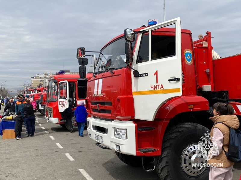 Огнеборцы Забайкалья отмечают 374-ю годовщину со дня образования пожарной охраны России