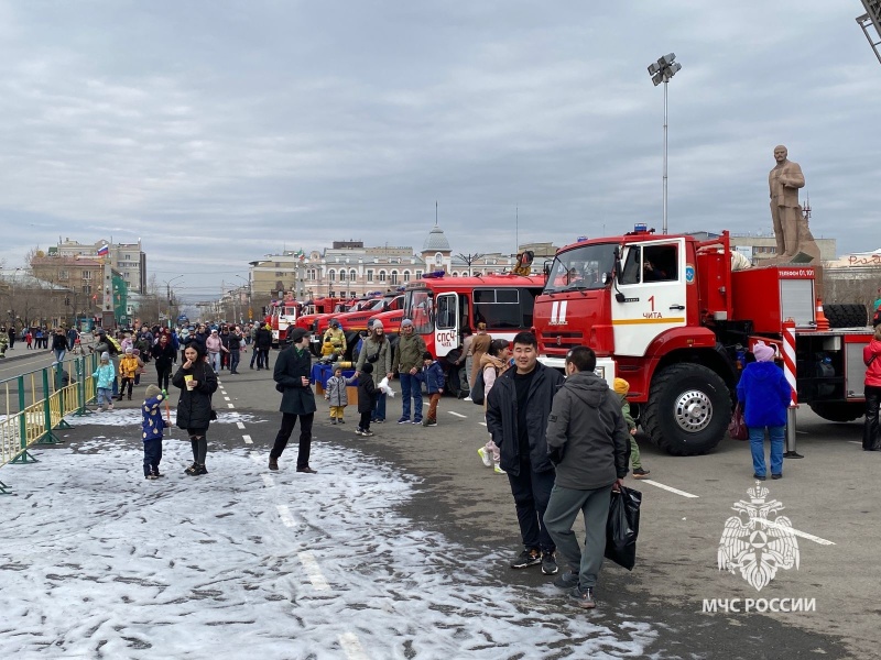 Огнеборцы Забайкалья отмечают 374-ю годовщину со дня образования пожарной охраны России