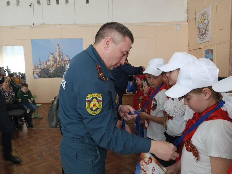 Лучшие юные пожарные награждены в  Чите